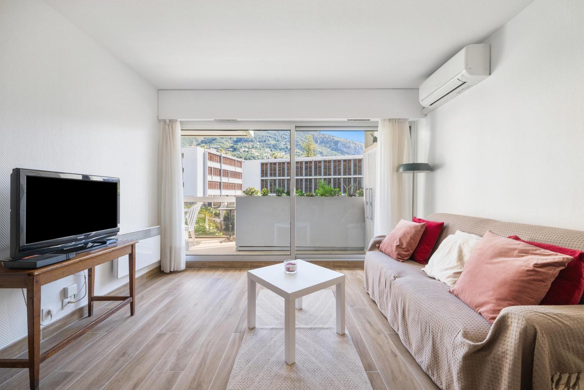 Le Rocamare - Piscine Toit Terrasse - Parking Prive - Terrasse Lägenhet Menton Exteriör bild